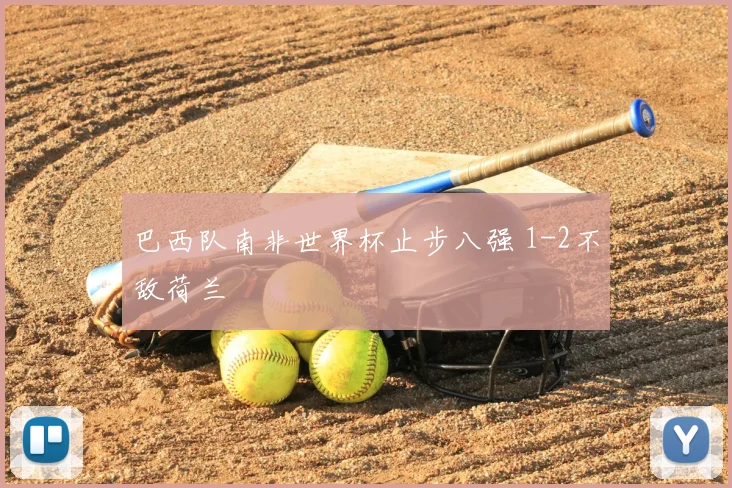 巴西队南非世界杯止步八强 1-2不敌荷兰