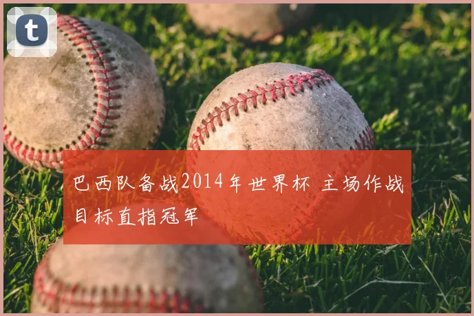巴西队备战2014年世界杯 主场作战目标直指冠军